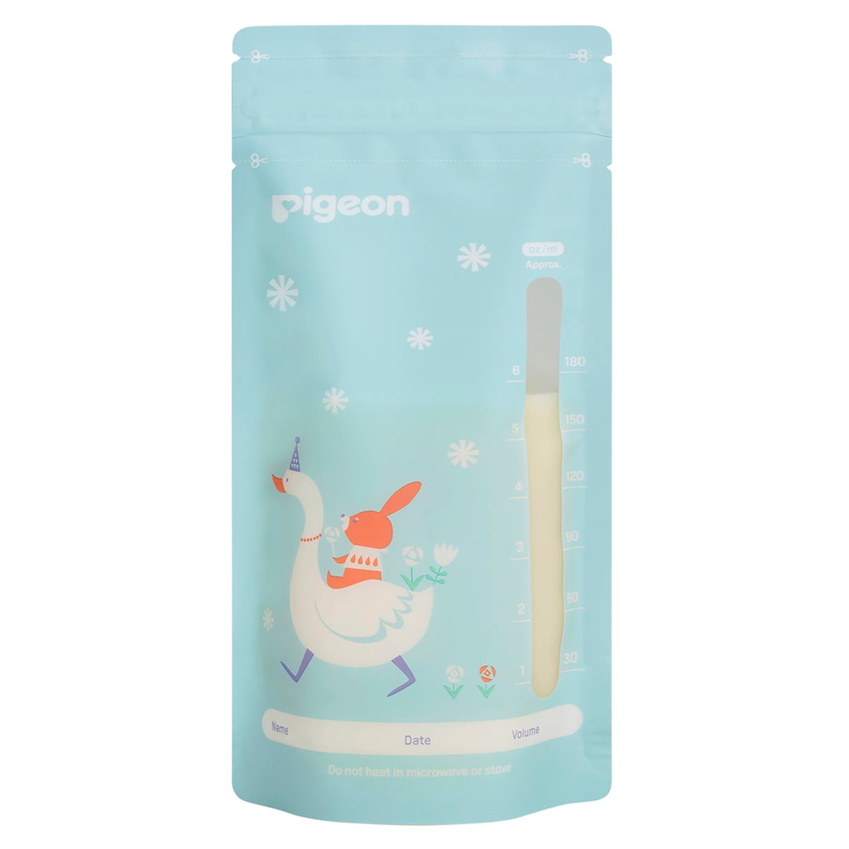 Pigeon Breast Milk Storage Bags 180ml 25 Pack