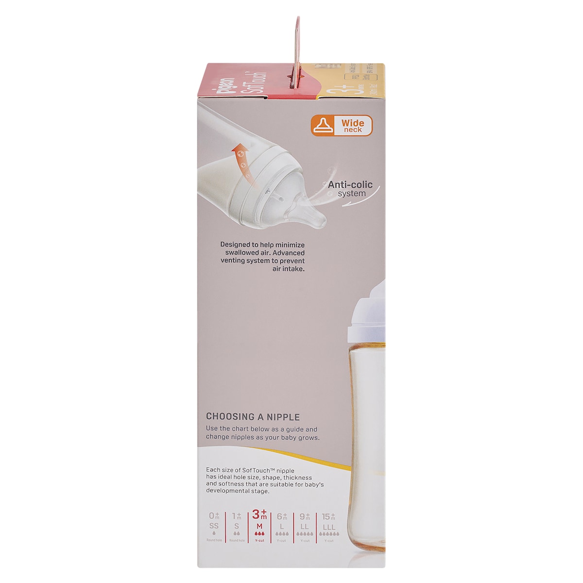 Pigeon SofTouch III PPSU Baby Bottle 240ml