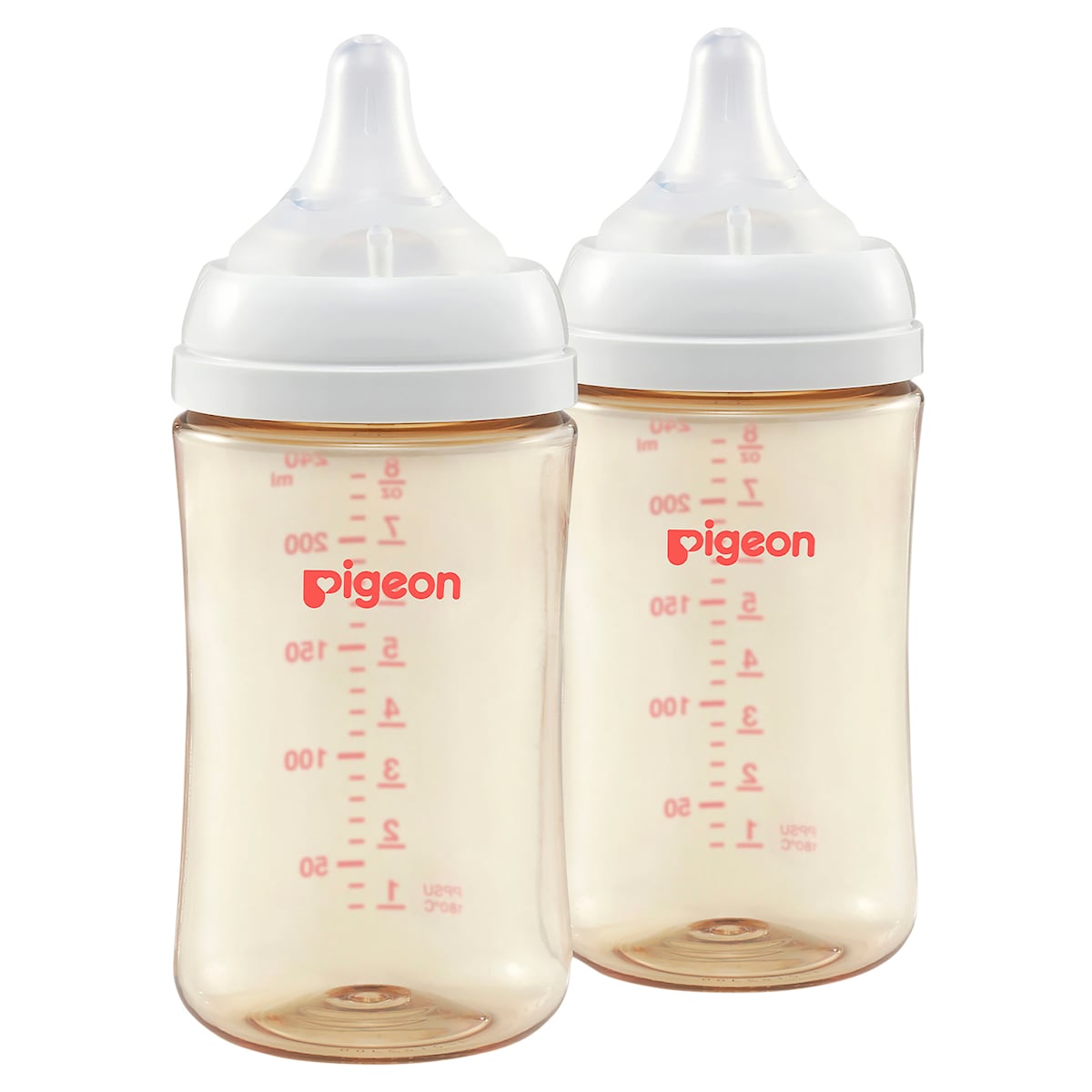 Pigeon SofTouch III PPSU Baby Bottle 2 x 240ml