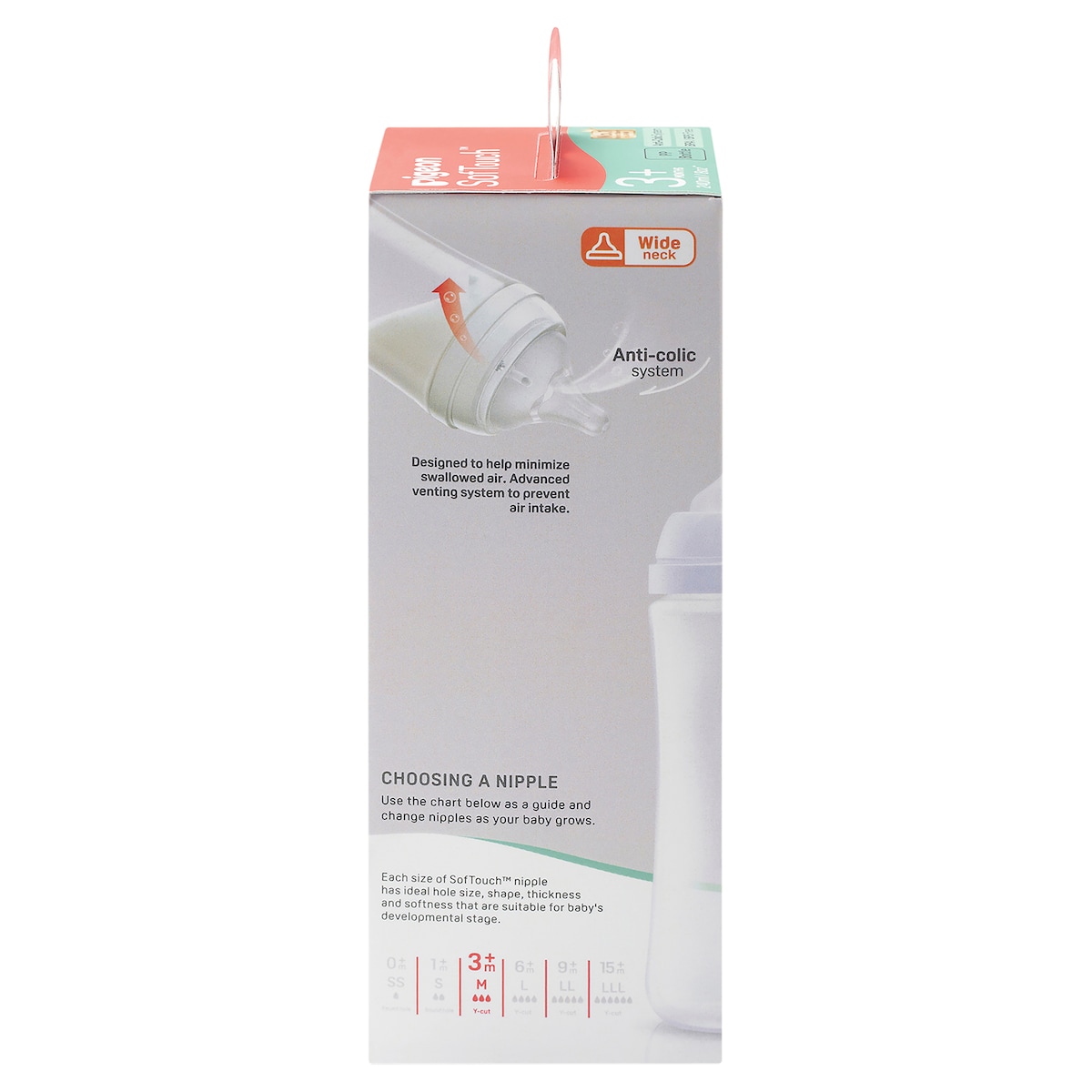 Pigeon SofTouch III PP Baby Bottle 240ml