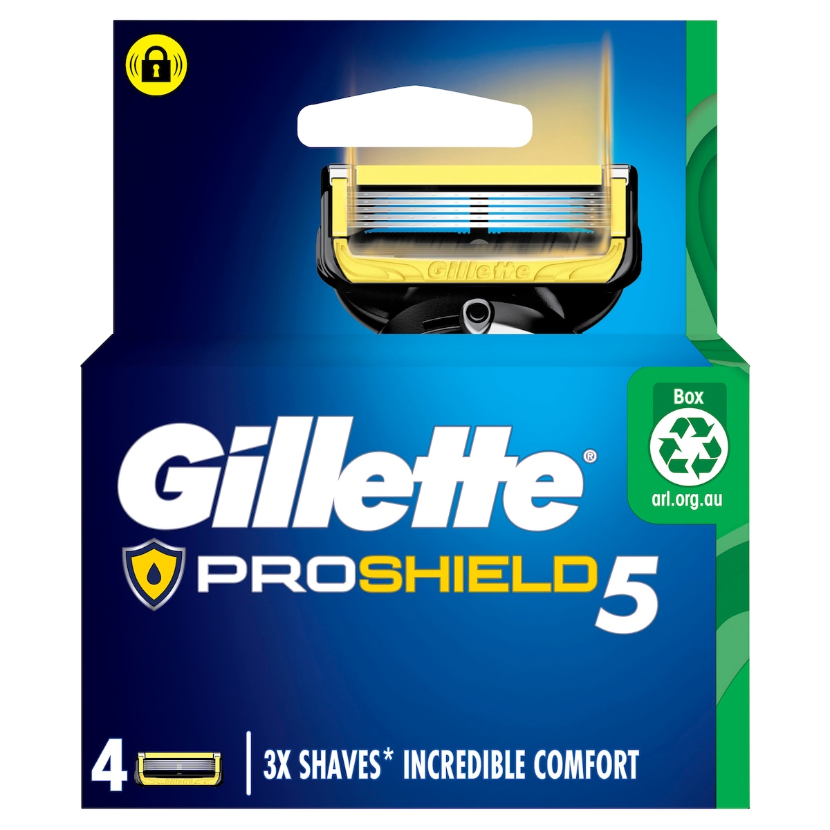 Gillette Fusion Proshield Razor Blade Refill 4 Pack