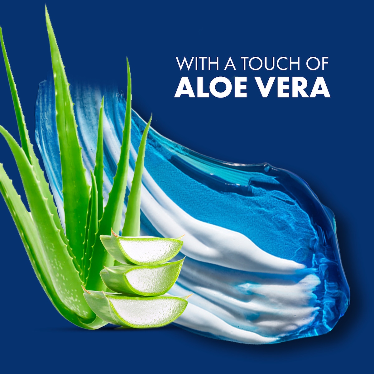 Gillette Sensitive Skin Soothing Shave Gel Aloe Vera 195g