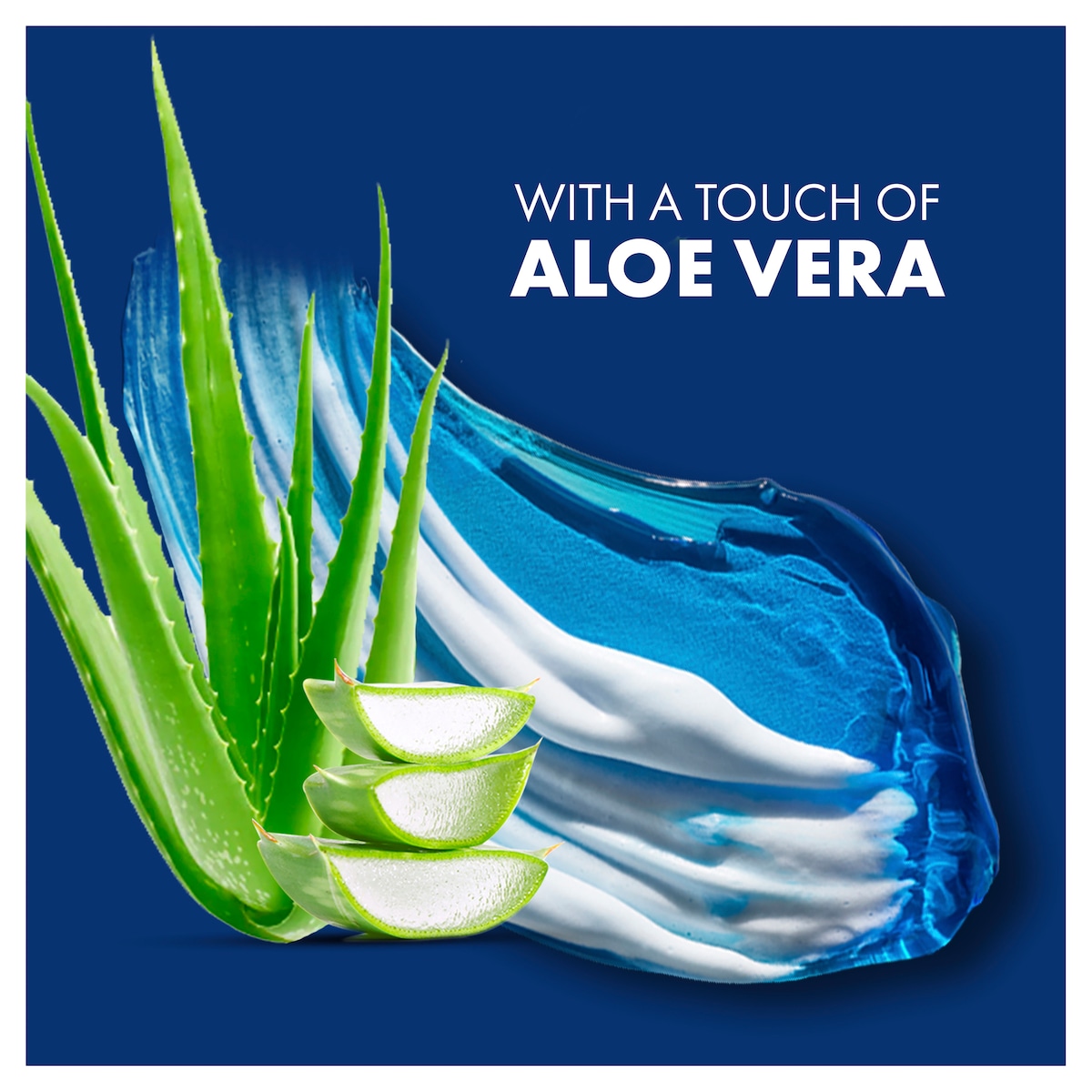 Gillette Sensitive Skin Soothing Shave Gel Aloe Vera 195g