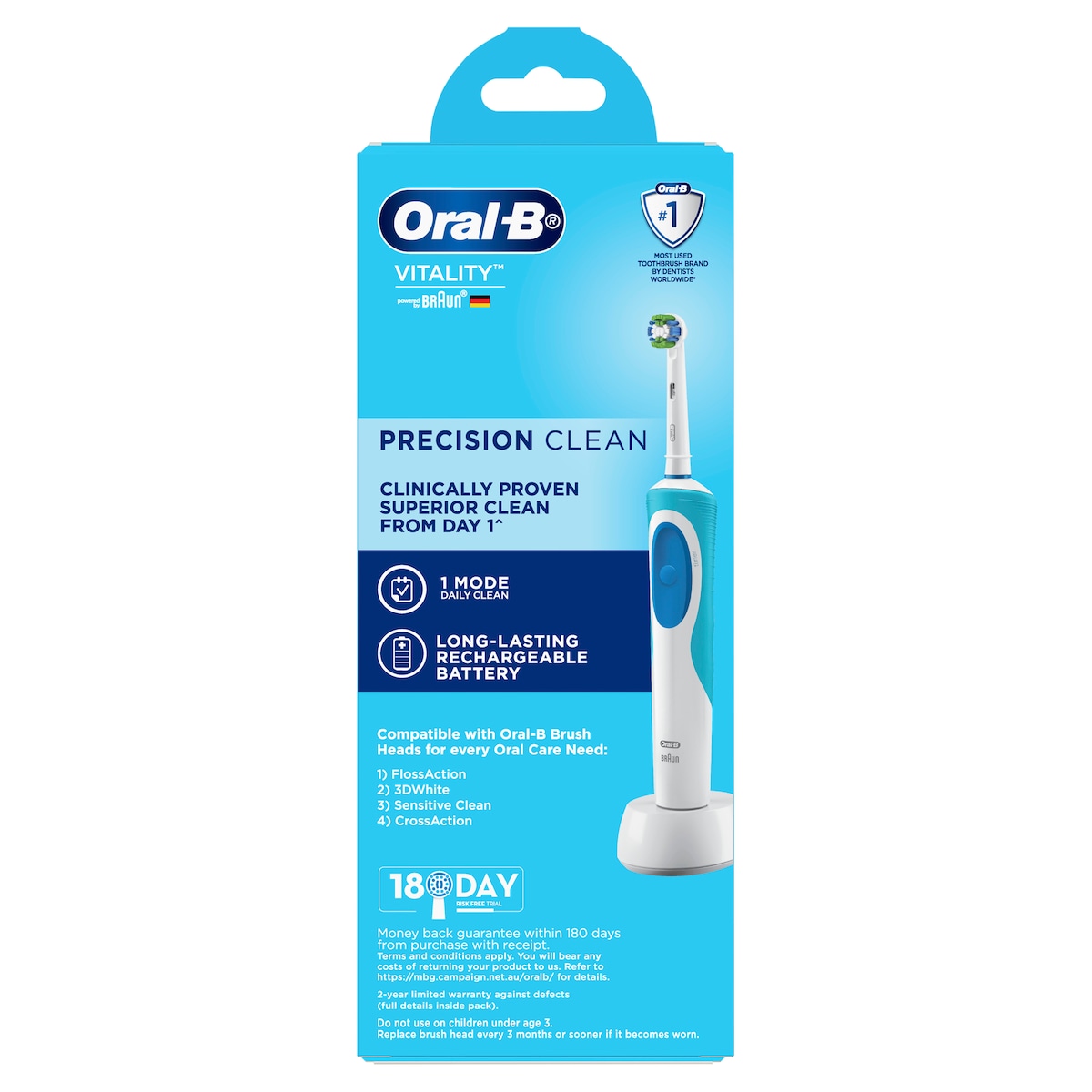 Oral B Vitality Precision Clean Electric Toothbrush