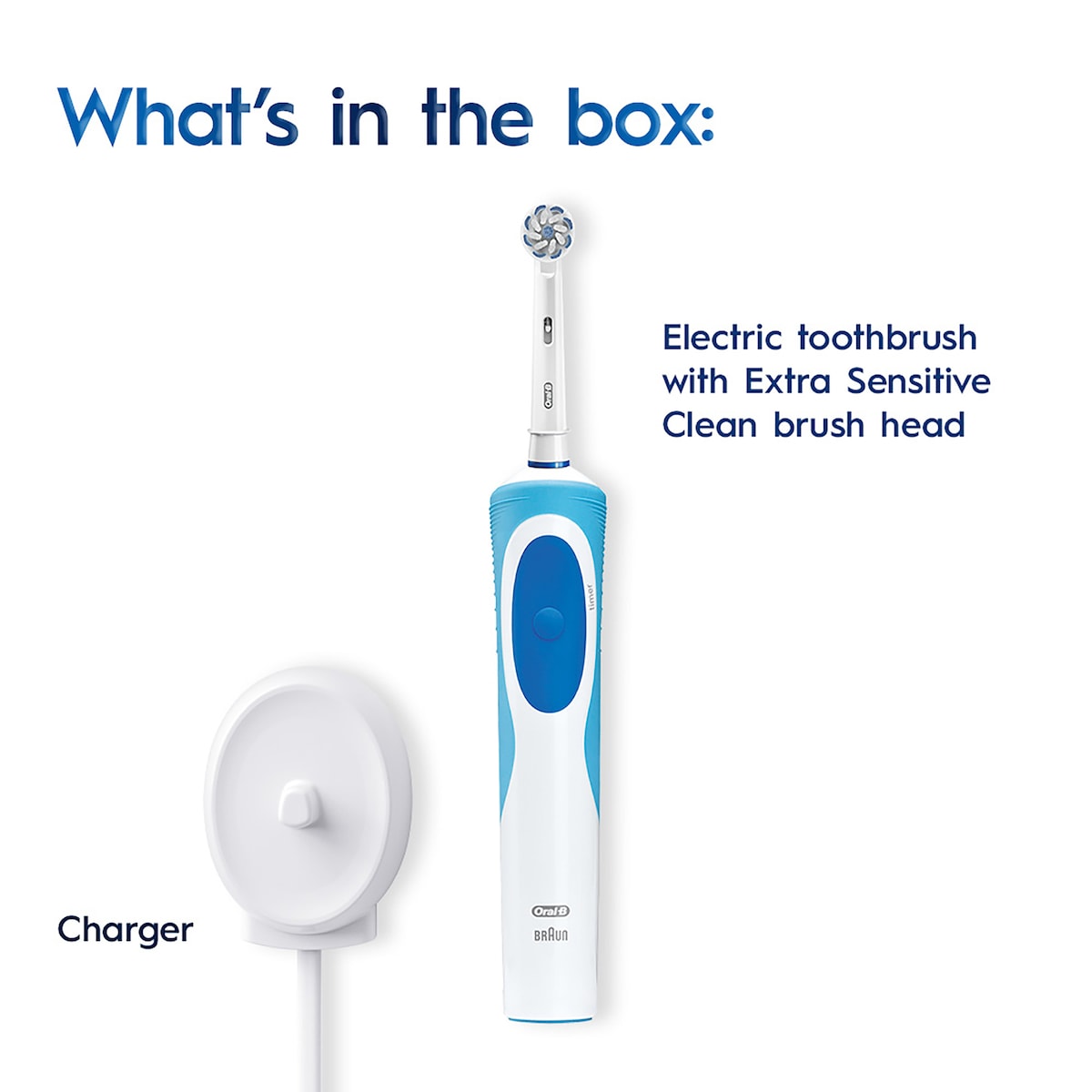 Oral B Vitality Sensitive Clean Electric Toothbrush