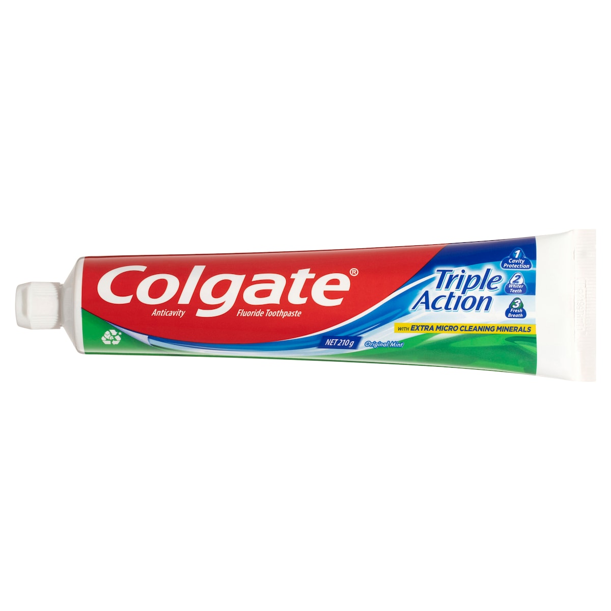 Colgate Triple Action Original Mint Toothpaste 210g