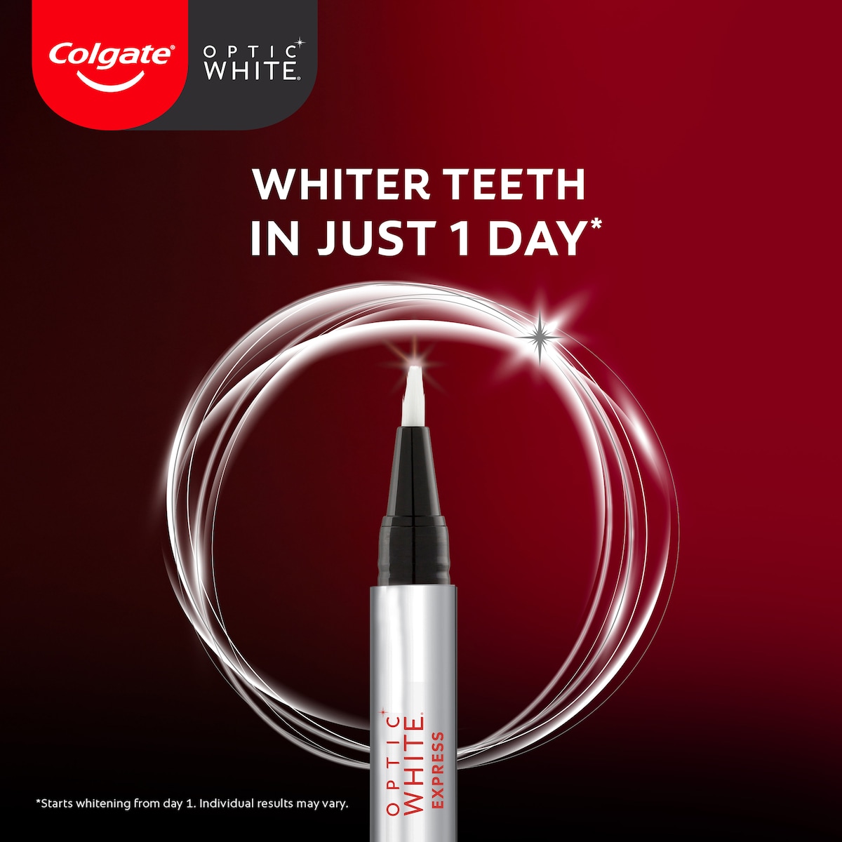 Colgate Optic White Pro Series Express Teeth Whitening Pen 2.5ml