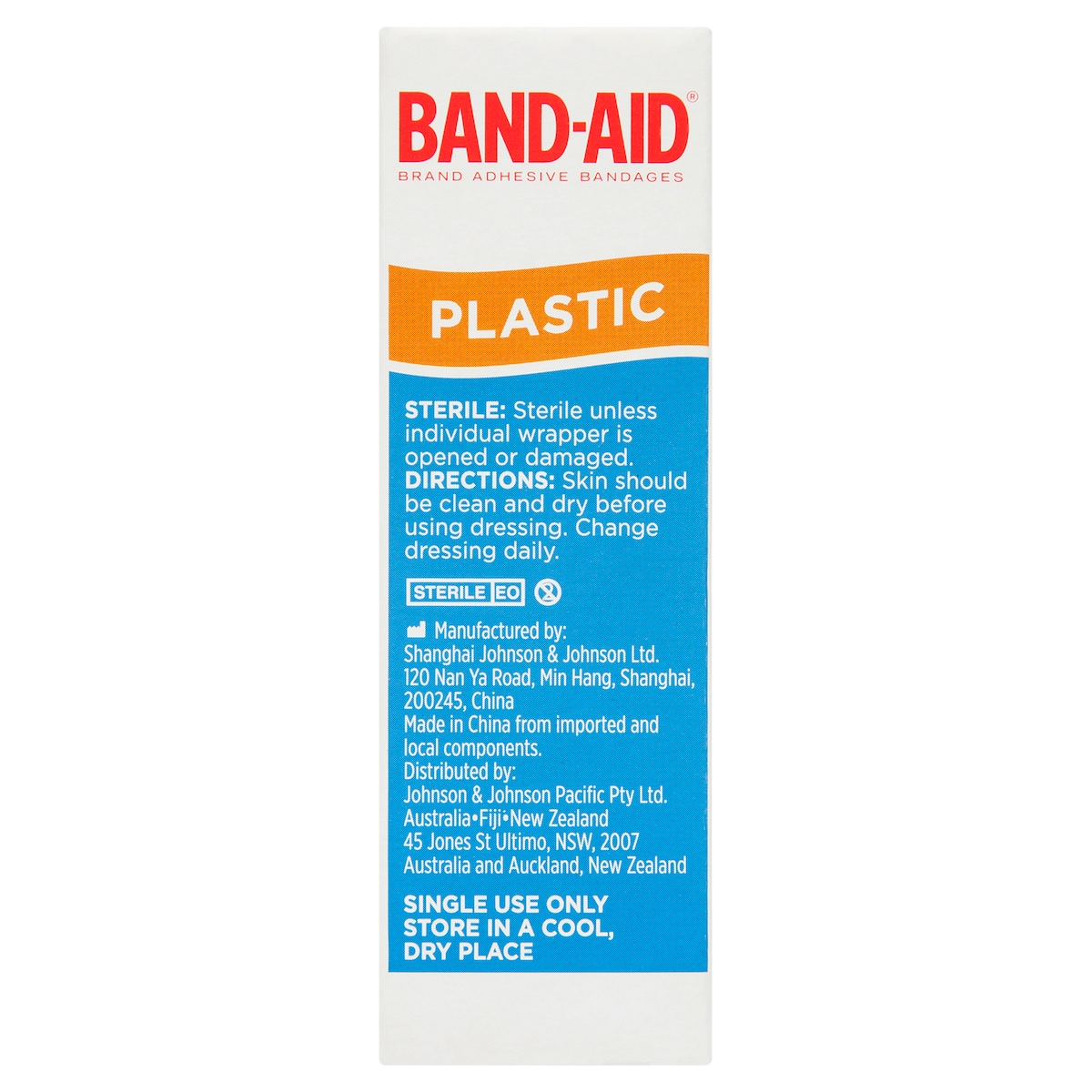 Band-Aid Plastic Strips 50 Pack