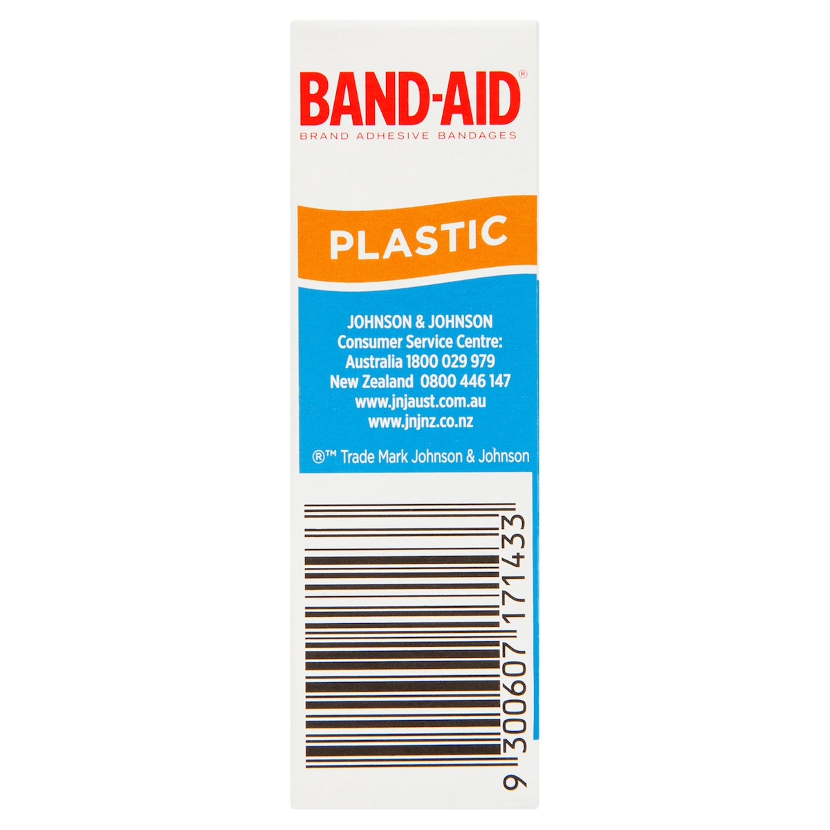 Band-Aid Plastic Strips 50 Pack