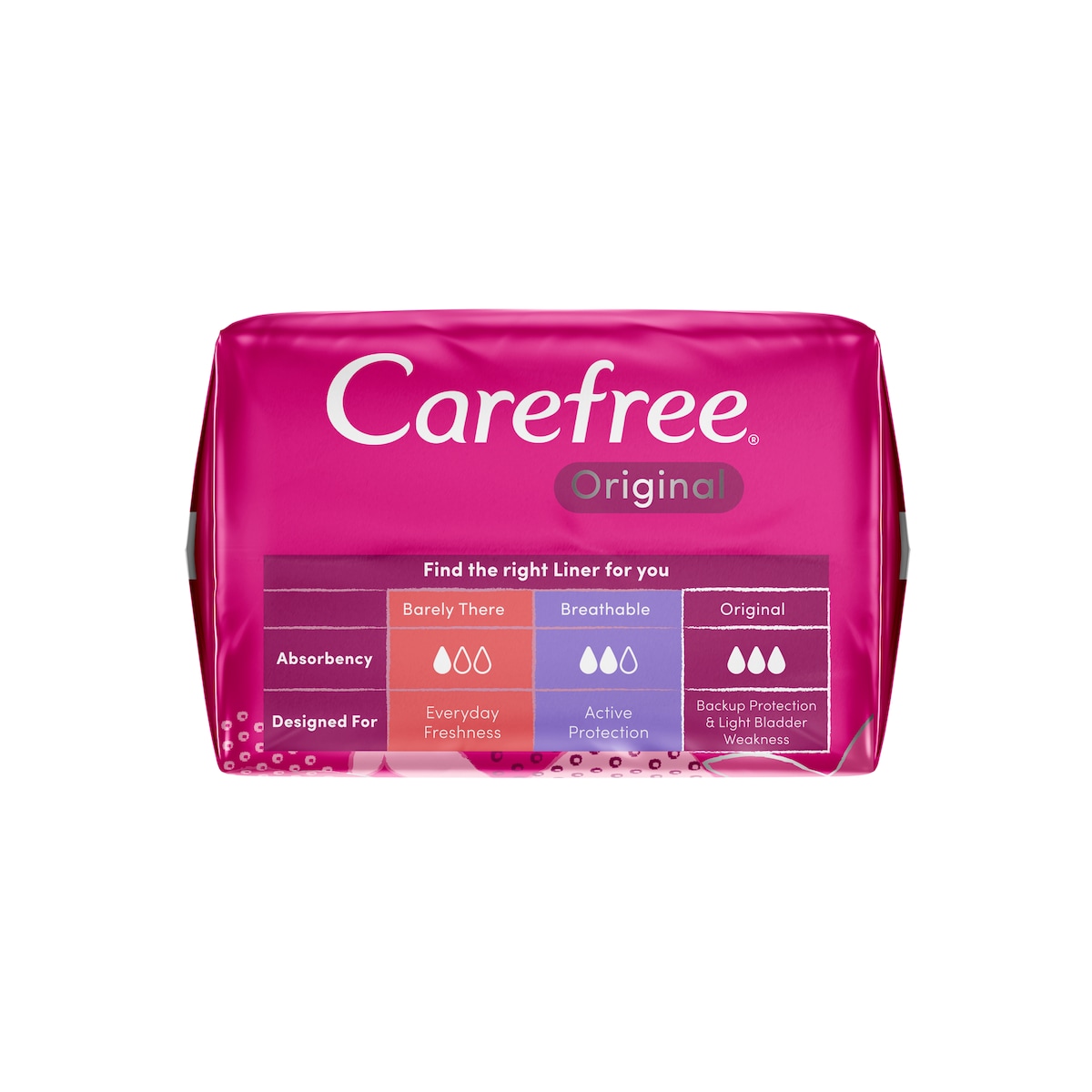 Carefree Original Unscented Liners 30 Pack