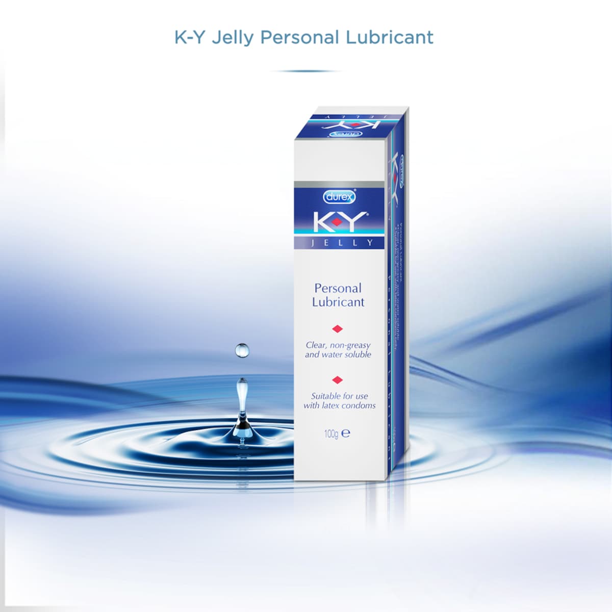 Durex K-Y Jelly Personal Lubricant 100g