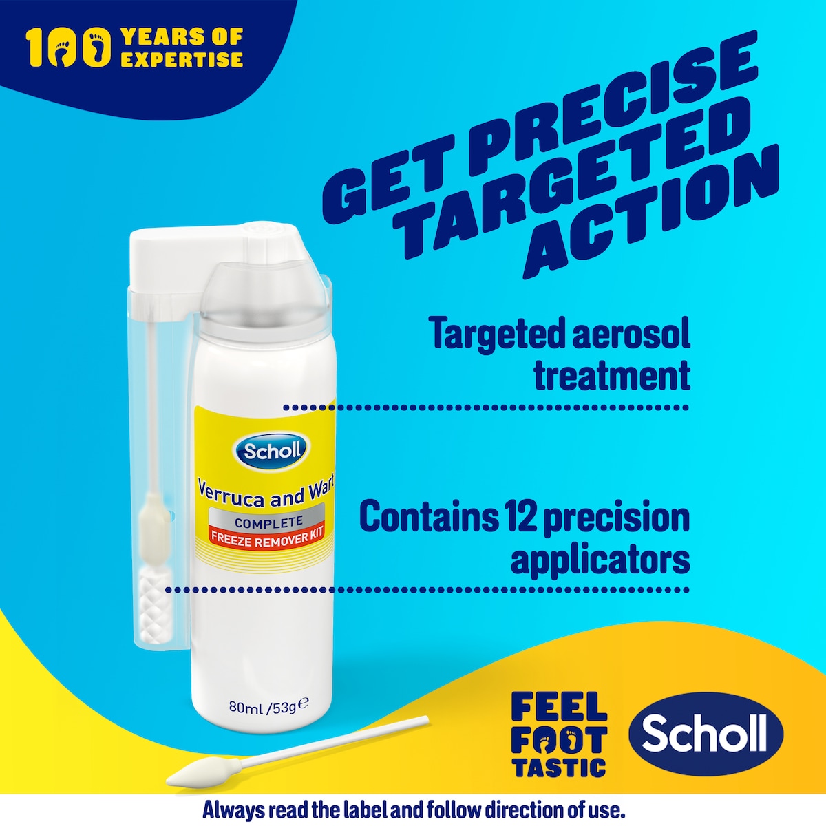 Scholl Freeze Verruca & Wart Remover 53g