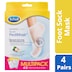 Scholl Macadamia Oil PediMask Multipack 4 Pairs