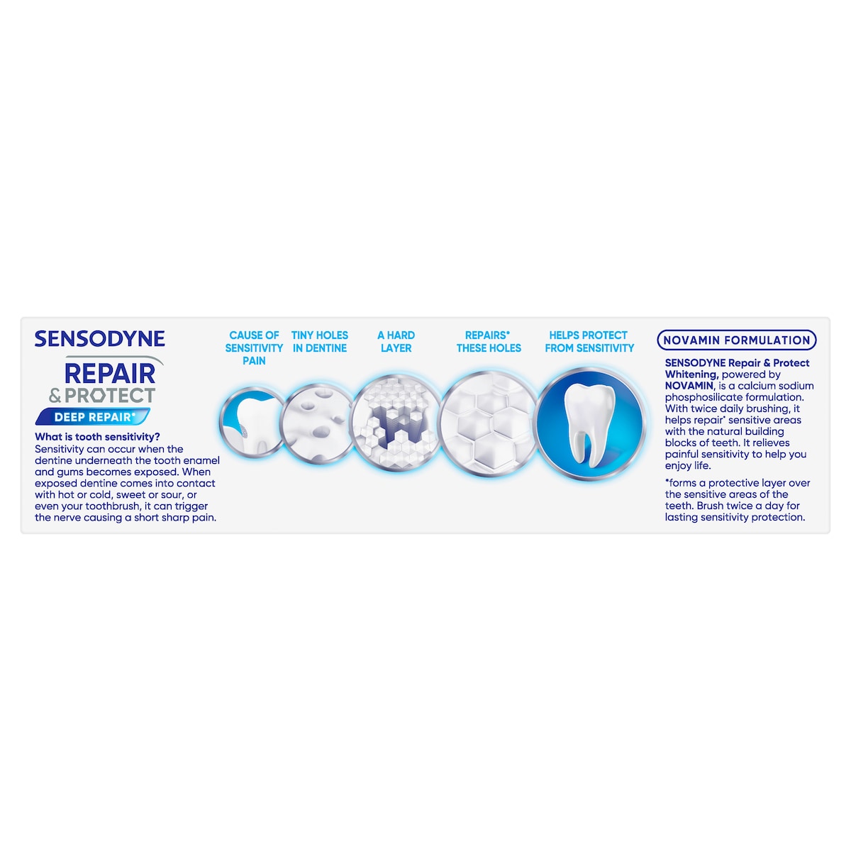 Sensodyne Repair & Protect Whitening Toothpaste 100g