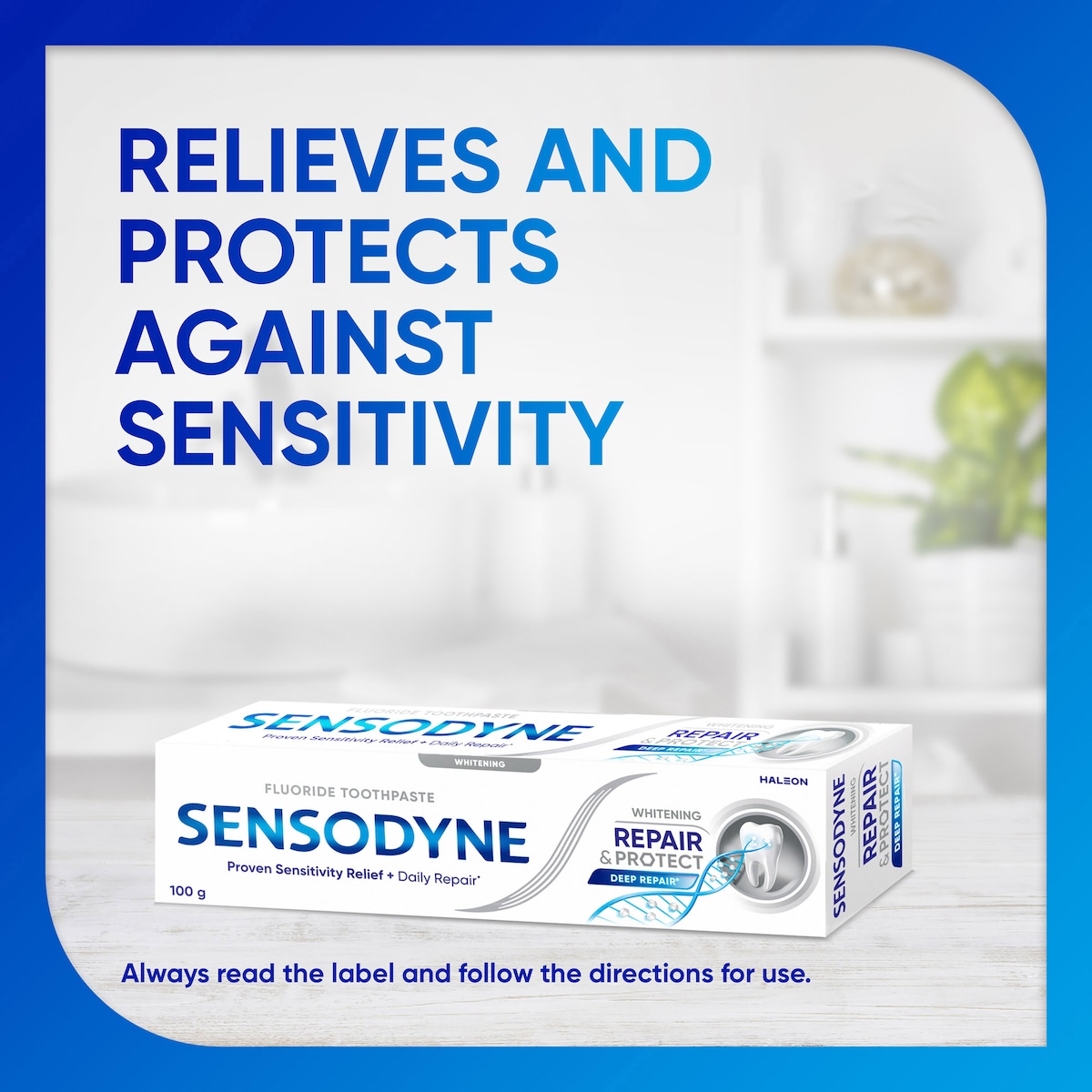 Sensodyne Repair & Protect Whitening Toothpaste 100g