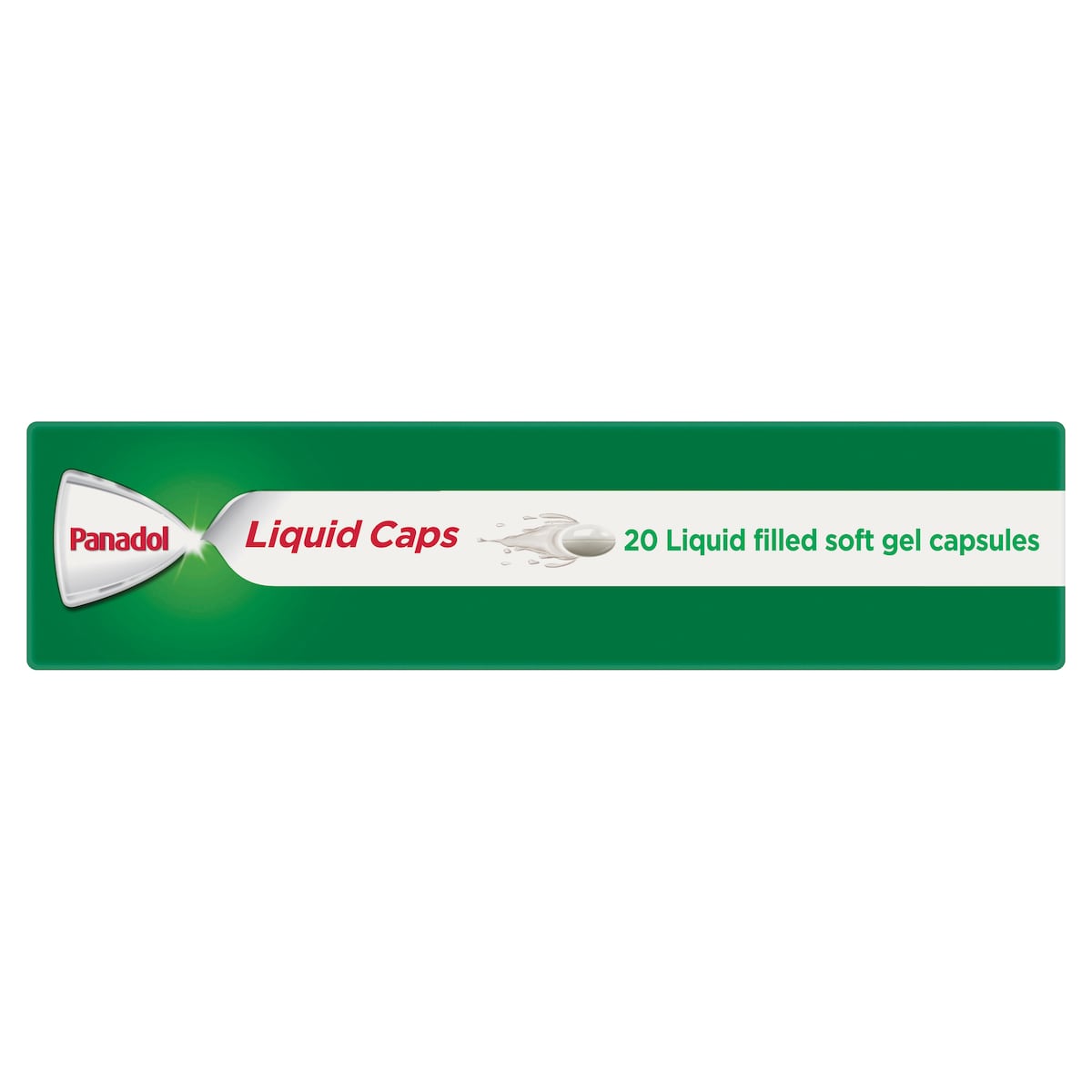 Panadol Liquid Caps Pain Relief 20 Soft Gel Capsules