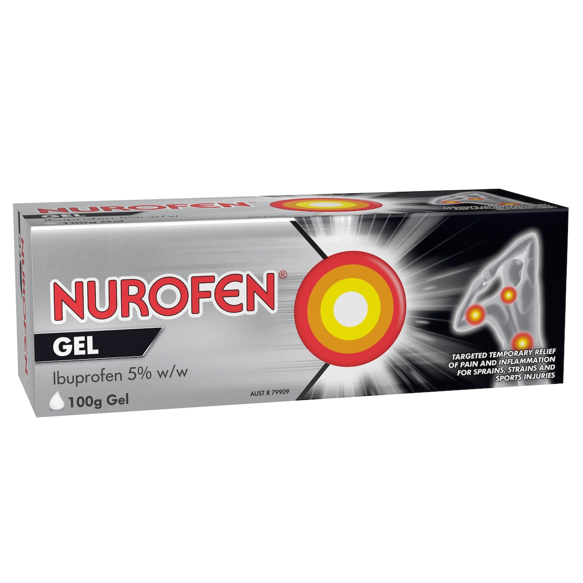 Nurofen Pain & Inflammation Relief Gel 5% Ibuprofen 100g