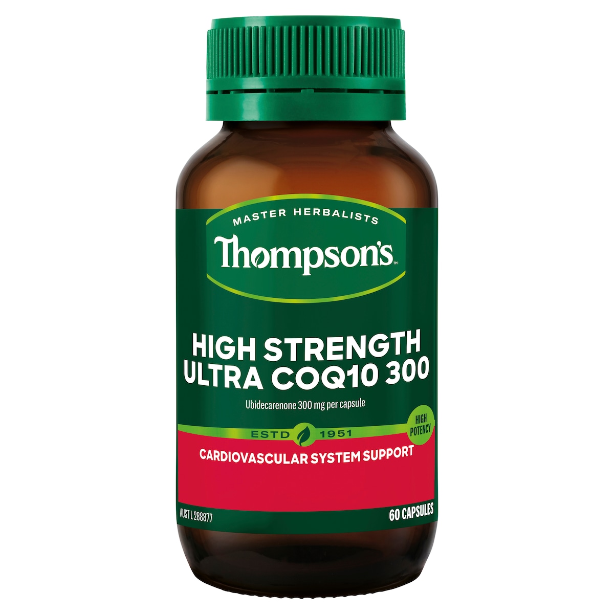 Thompsons High Strength Ultra CoQ10 300 60 Capsules