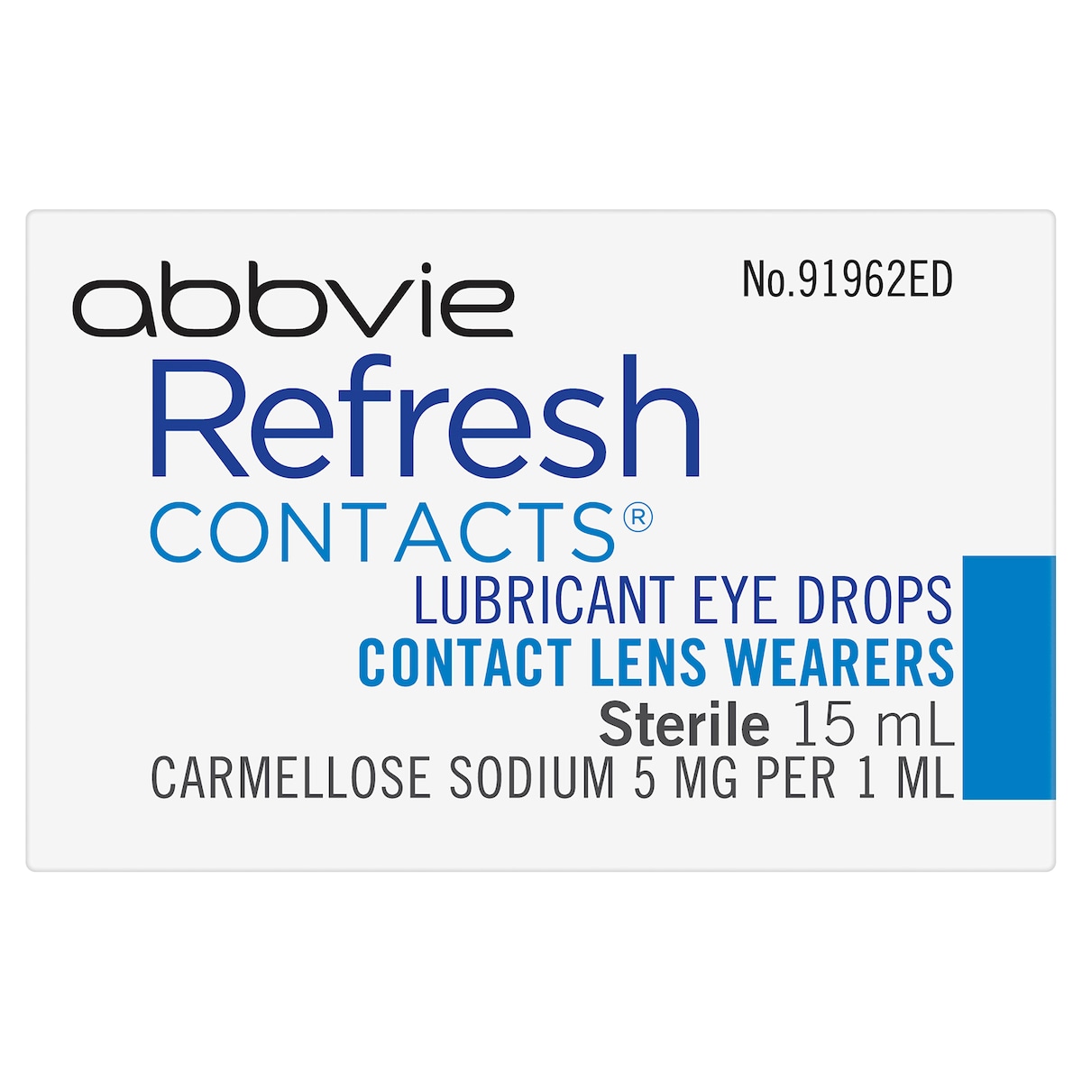 Refresh Contacts Eye Drops 15ml