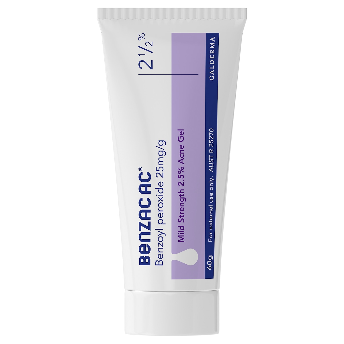 Benzac AC Mild Strength 2.5% Acne Gel 60g