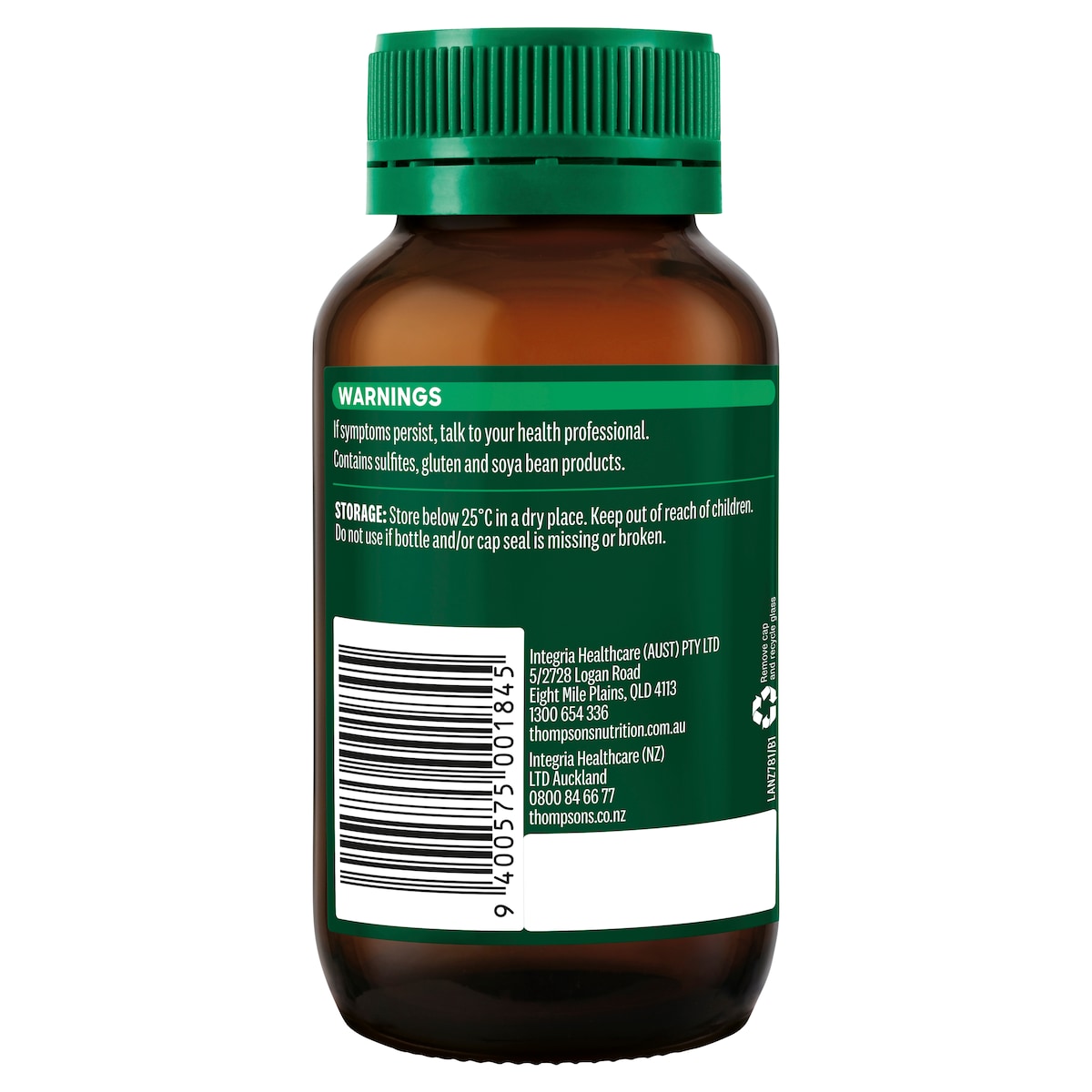 Thompsons Digestion Support 60 Capsules