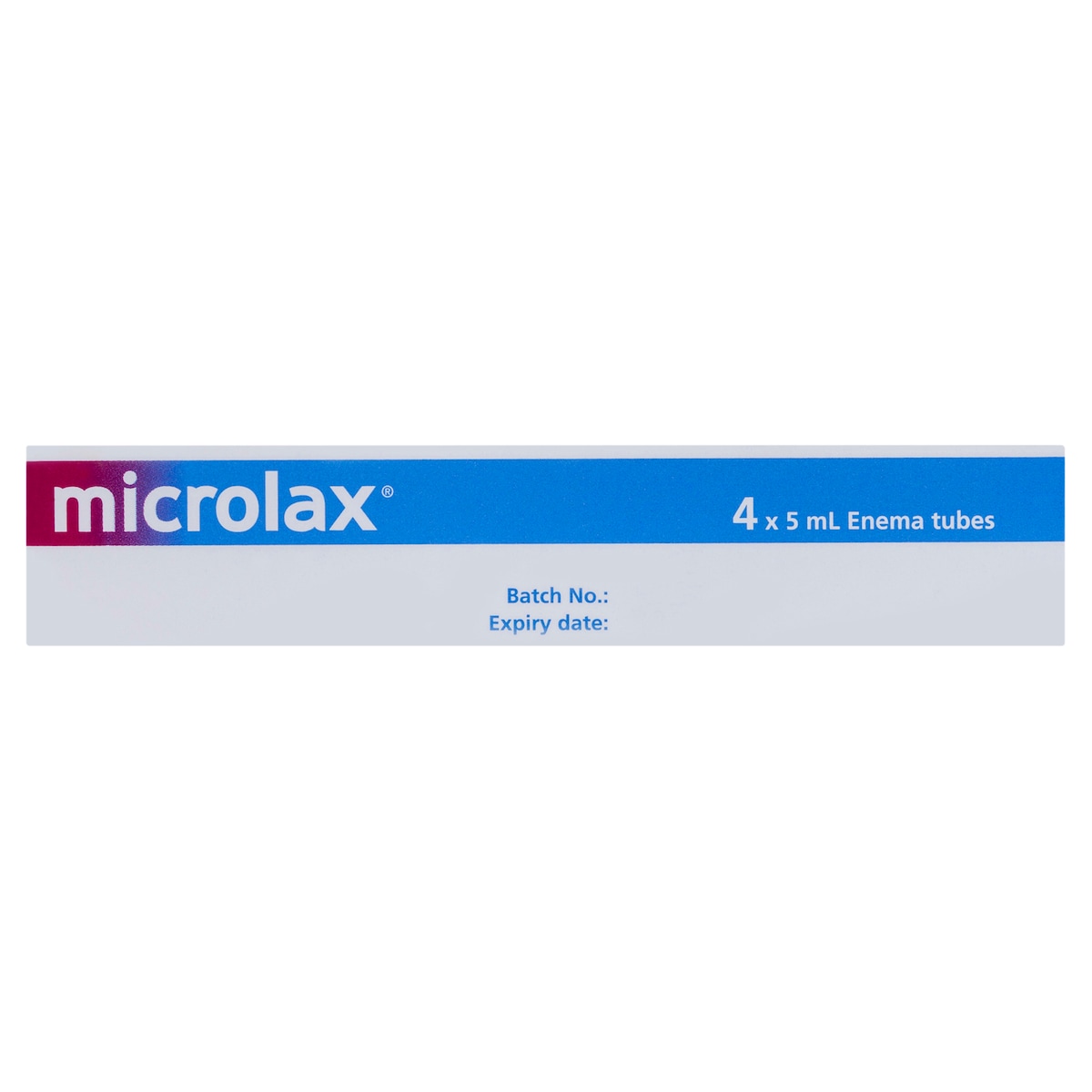 Microlax Enemas Gentle Constipation Relief 4 x 5ml