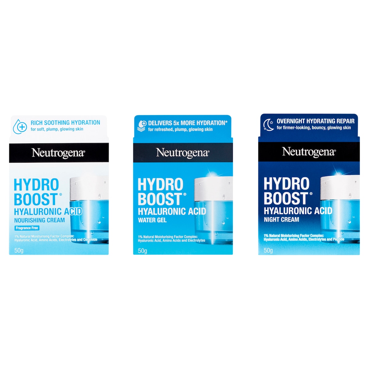 Neutrogena Hydro Boost Hyaluronic Acid Nourishing Gel Cream 50g