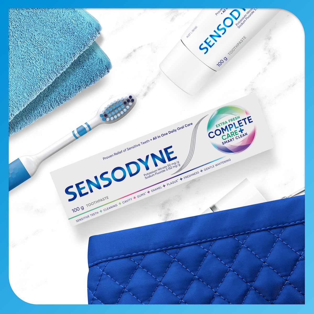 Sensodyne Complete Care + Smart Clean Toothpaste Extra Fresh 100g