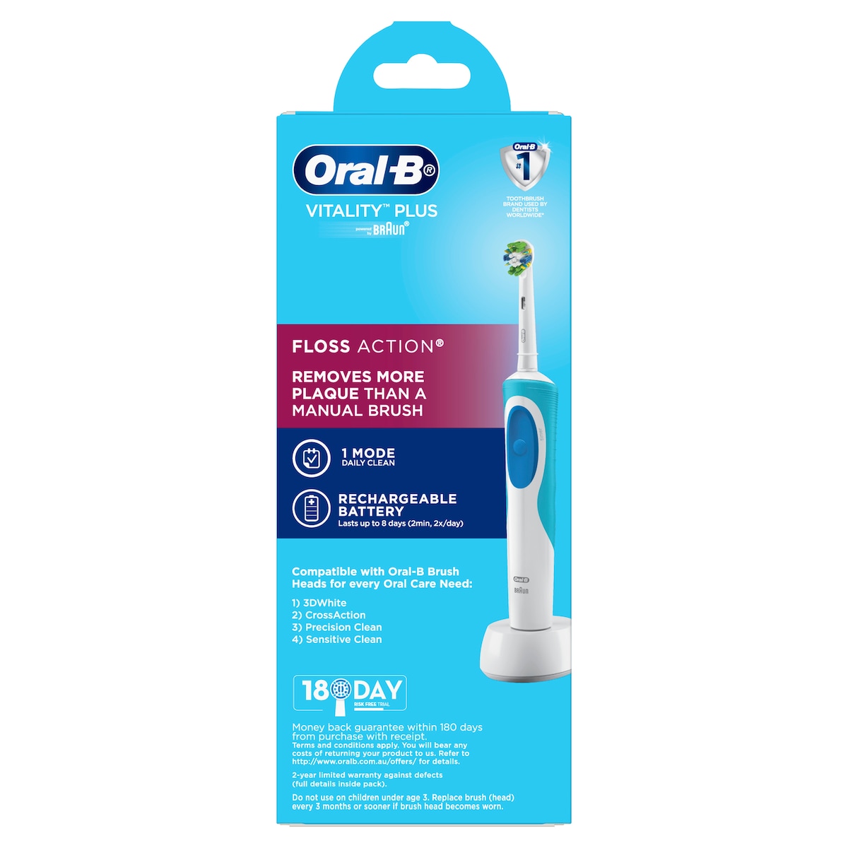 Oral B Vitality FlossAction Electric Toothbrush