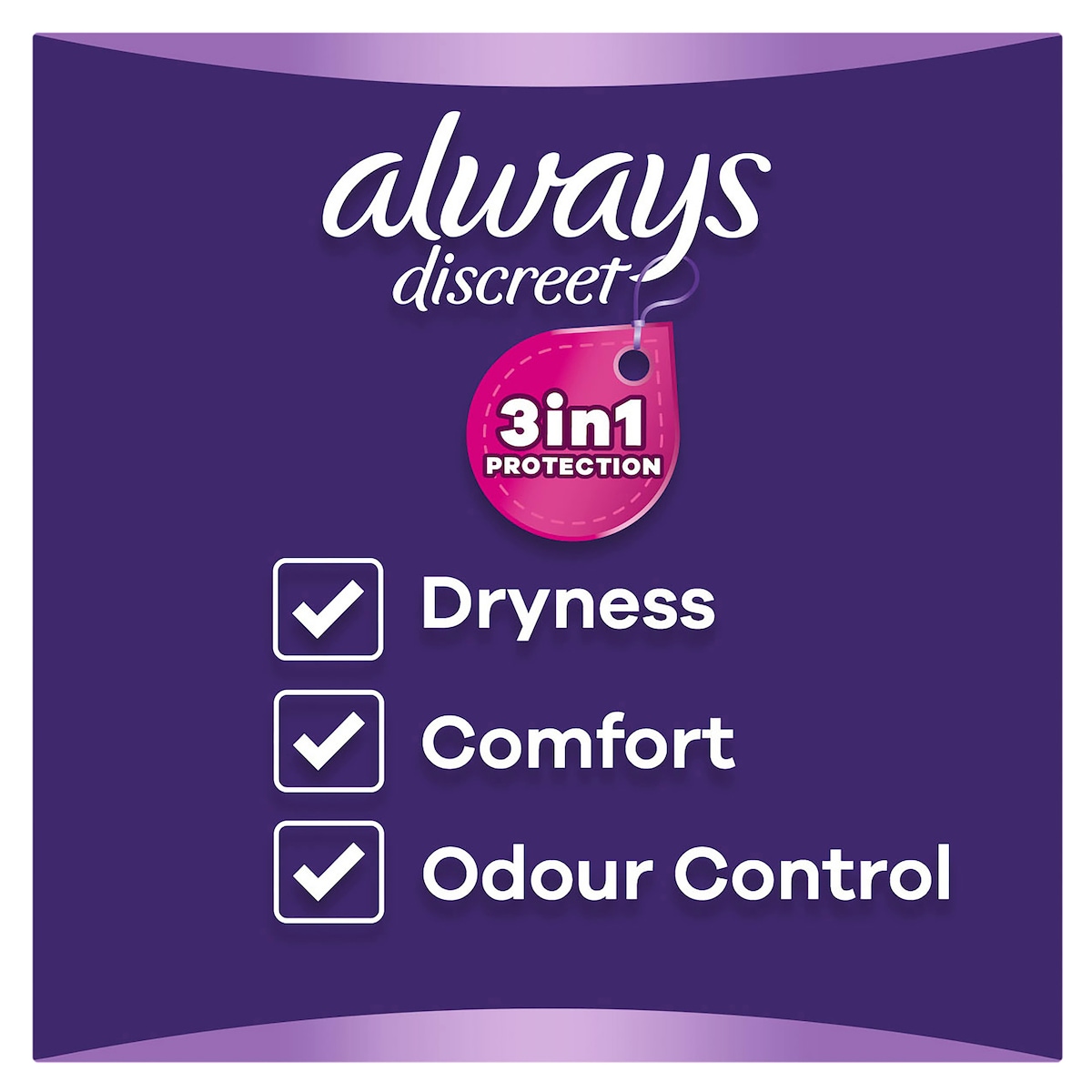 Always Discreet Panty Liner Normal 24 Pack