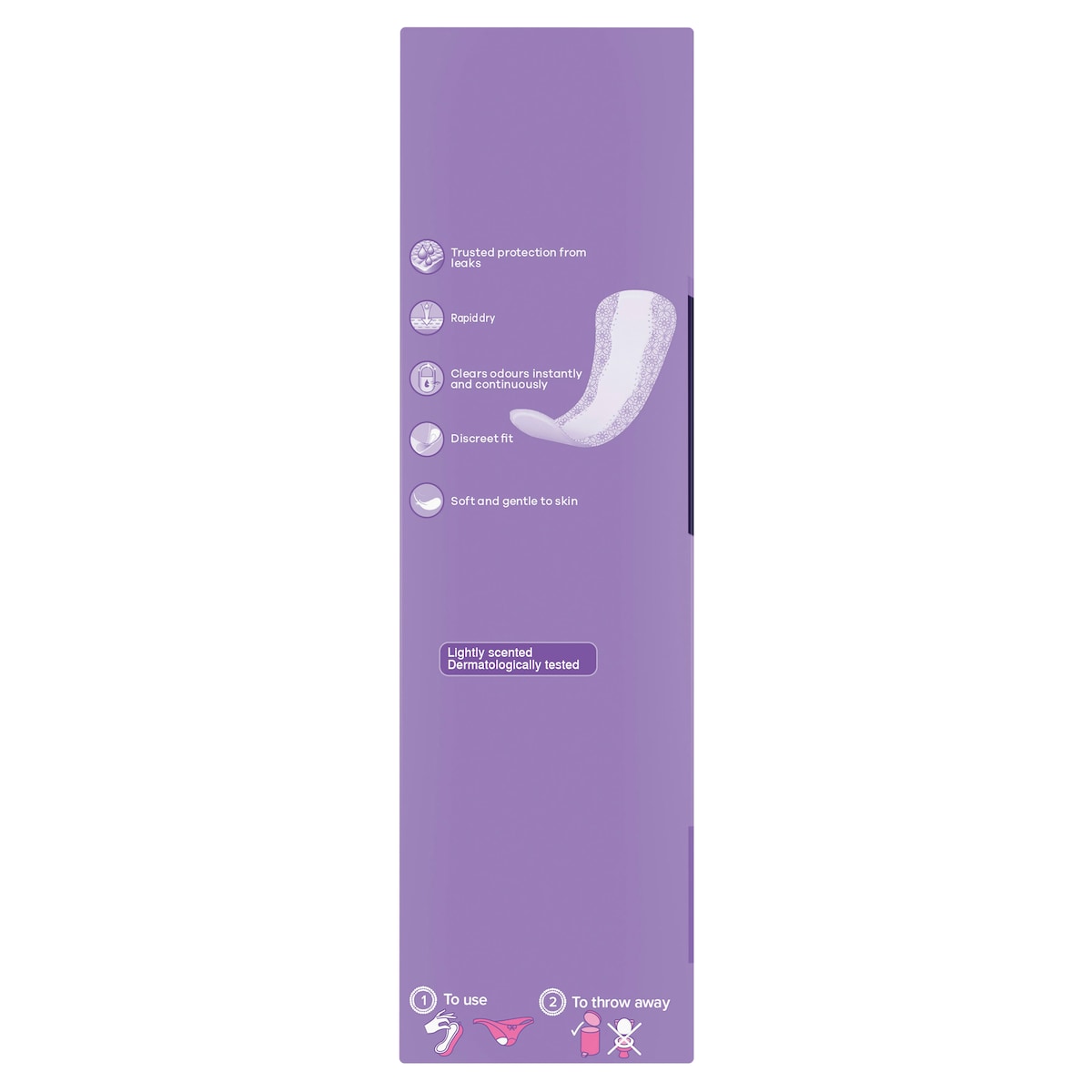 Always Discreet Panty Liner Long Plus 20 Pack