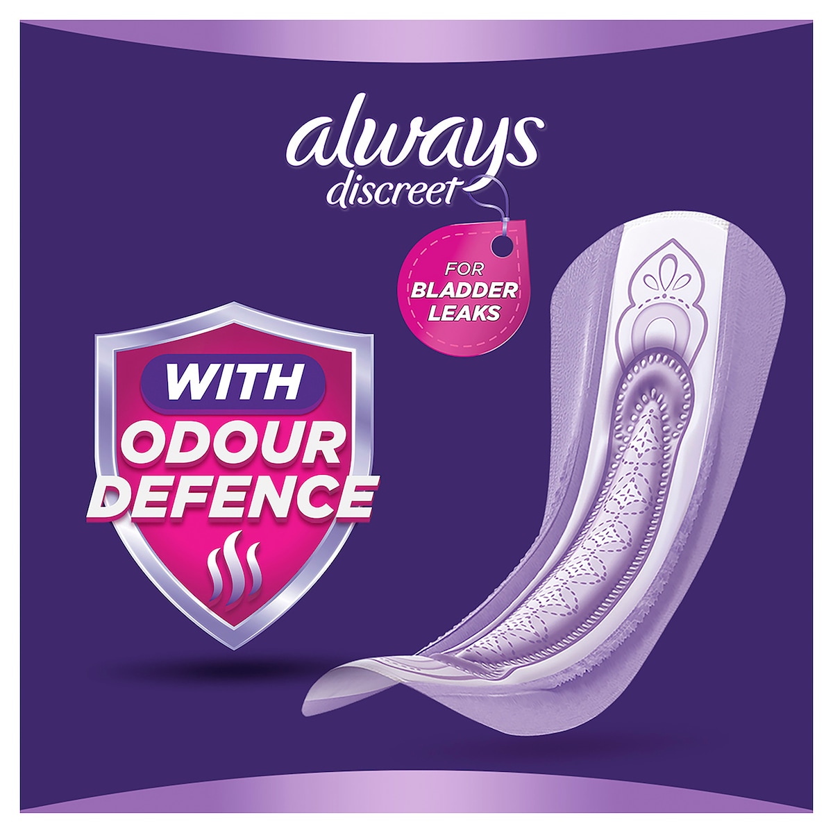 Always Discreet Incontinence Pads Long 10 Pack