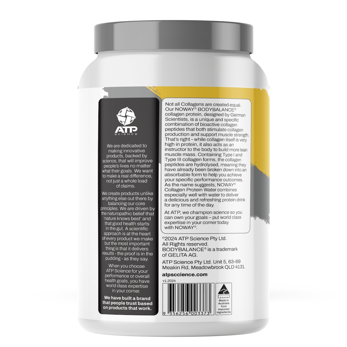 ATP Science Noway Collagen Protein Water Pineapple 750g