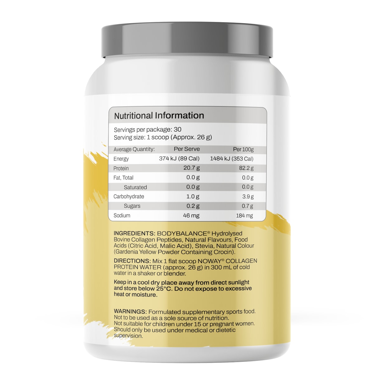 ATP Science Noway Collagen Protein Water Pineapple 750g