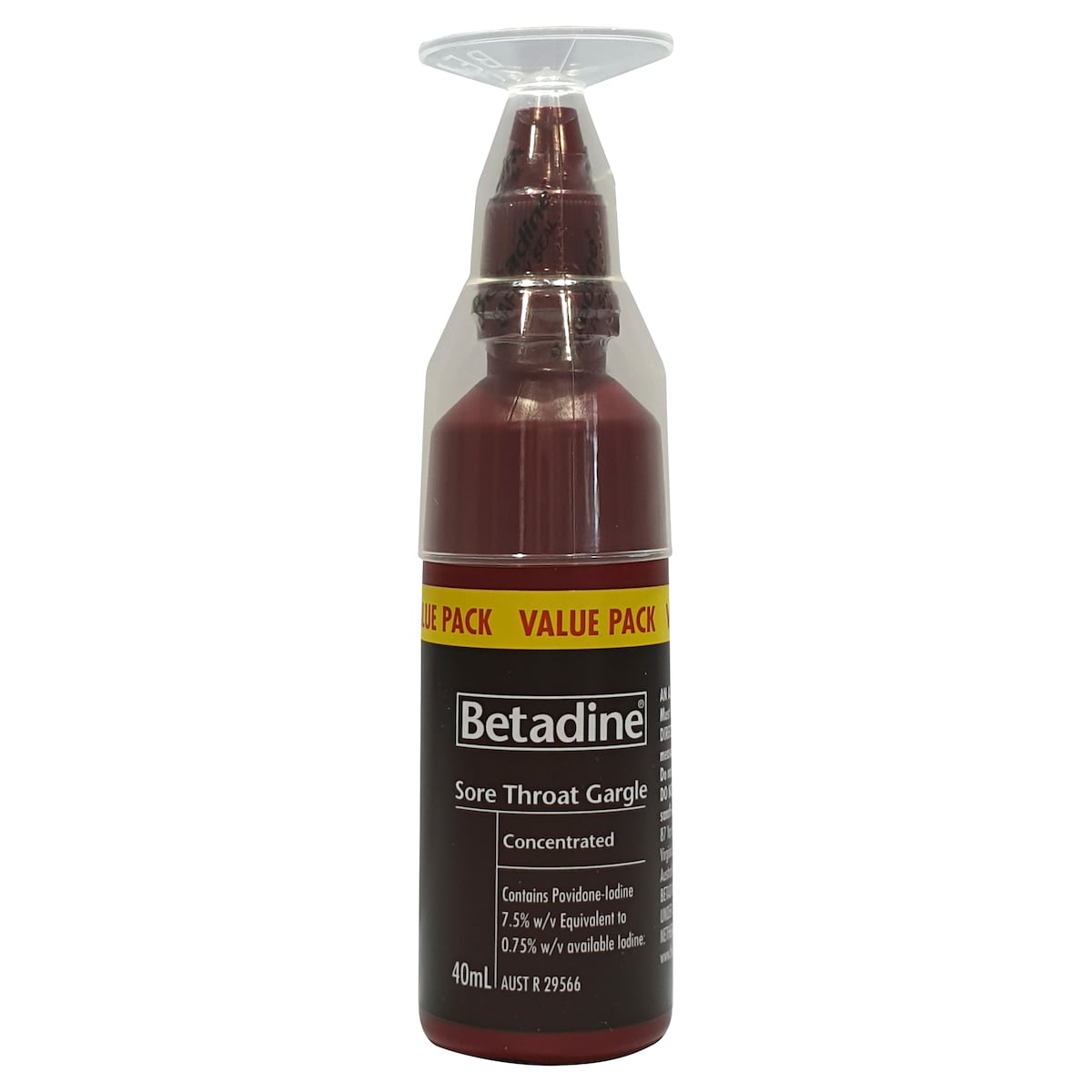 Betadine Sore Throat Gargle Concentrated 40ml