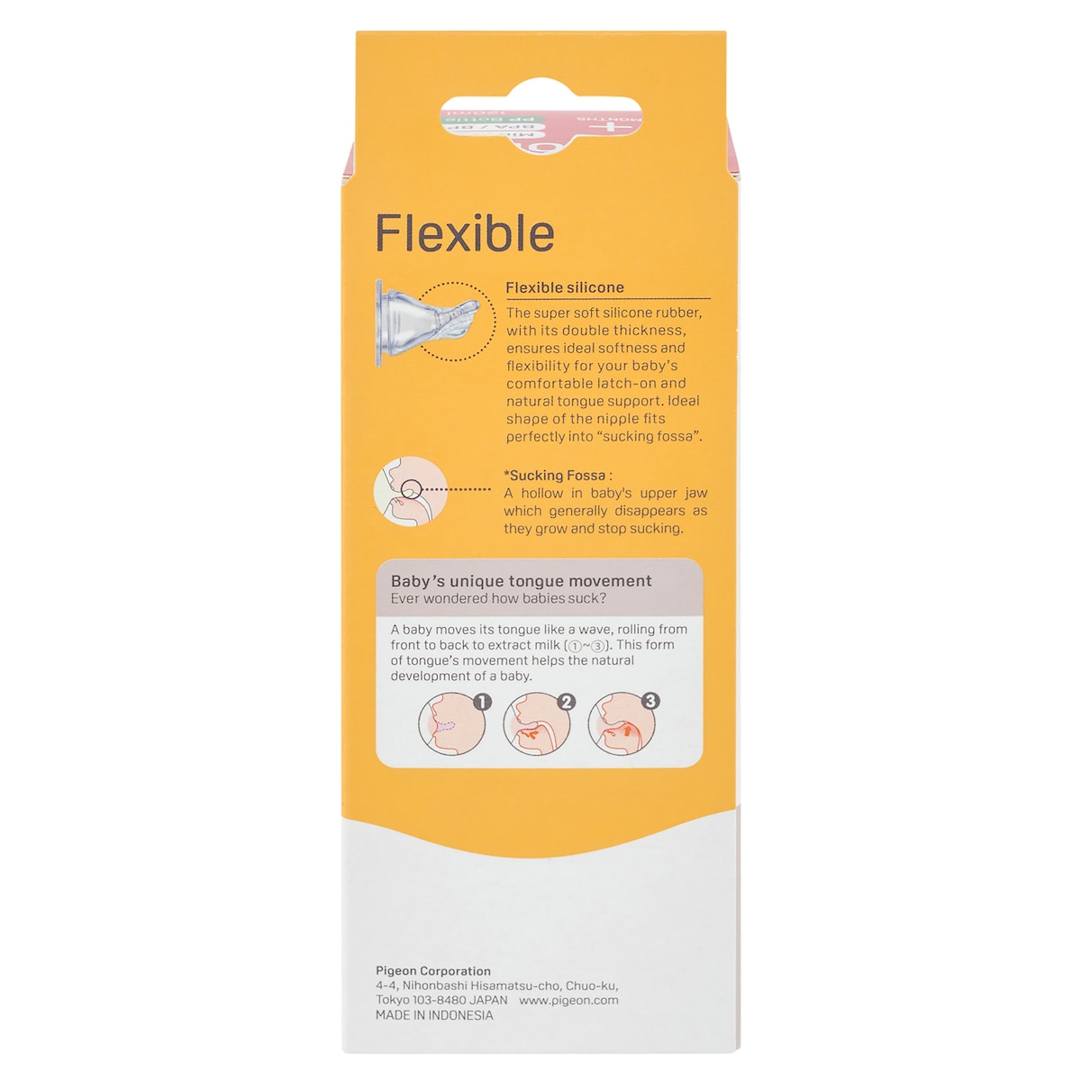 Pigeon Flexible PP Baby Bottle 120ml