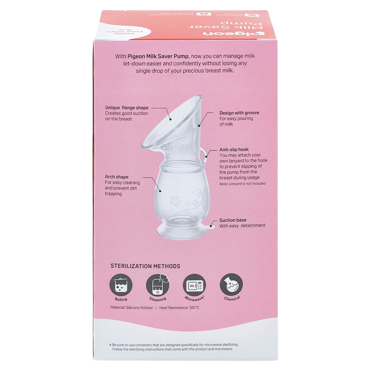 Pigeon Milk Saver Manual Breast Pump 110ml