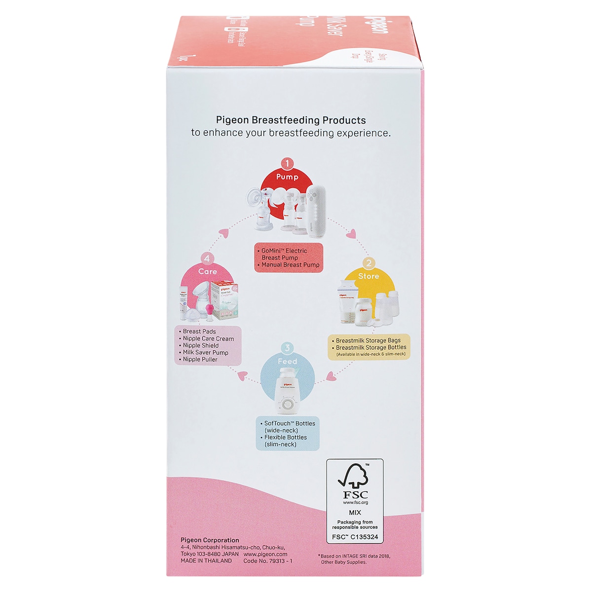 Pigeon Milk Saver Manual Breast Pump 110ml